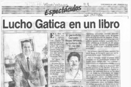 Lucho Gatica en un libro