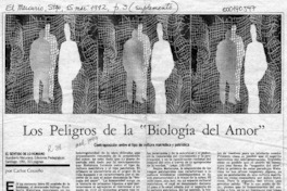 Los peligros de la "biología del amor"  [artículo] Carlos Cousiño.