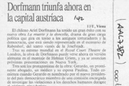 Dorfman triunfa ahora en la capital austríaca