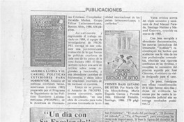 "Un día con Su Excelencia"  [artículo] Jaime Valdivieso.