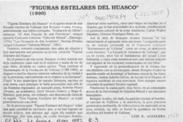 "Figuras estelares del Huasco"  [artículo] Luis E. Aguilera.