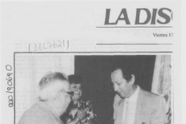 Homenaje de la UBB para Juan G. Araya