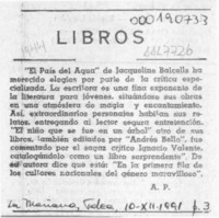 Libros  [artículo] A. P.