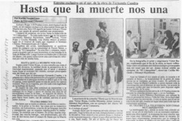 Hasta que la muerte nos una  [artículo] Karina Vargas Lara.