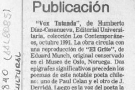 Publicación  [artículo].