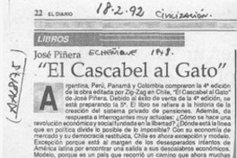 "El Cascabel al gato"  [artículo].