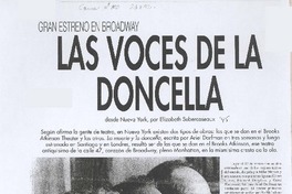 Las voces de la doncella