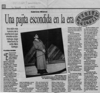 Una pajita escondida en la era  [artículo] Claudia Daneri.