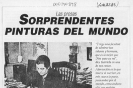 Sorprendentes pinturas del mundo  [artículo] Hugo Alejandro Bello M.