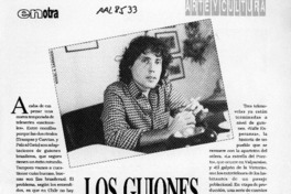 Los guiones de Jaime Miranda  [artículo] Margarita Cea.