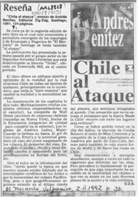 Reseña  [artículo] O. Z. S.