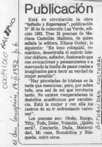 Publicación  [artículo].