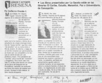 Reseña  [artículo] Guillermo Chandía C.