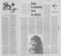 Desde la insularidad hasta las galaxias