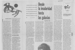 Desde la insularidad hasta las galaxias