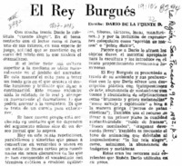 El rey burgués  [artículo] Darío de la Fuente D.