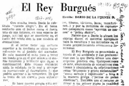 El rey burgués  [artículo] Darío de la Fuente D.