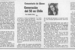 Generación del 50 en Chile