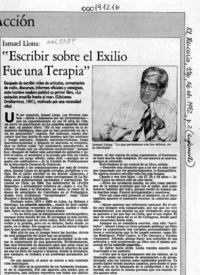 Narradores del exilio, la muerte y la acción  [artículo] María Teresa Cárdenas.