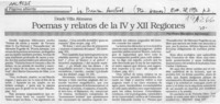 Poemas y relatos de la IV y XII Regiones  [artículo] Pedro Mardones Barrientos.