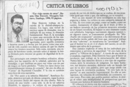 "Ese viejo cuento de amar"  [artículo] Carlos Jorquera Alvarez.