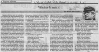 Viñetas de marzo  [artículo] Marino Muñoz Lagos.