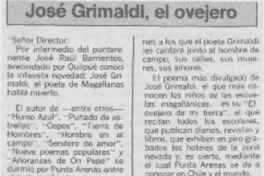 José Grimaldi