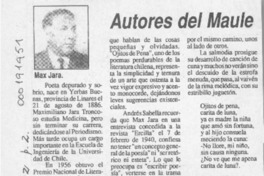Autores del Maule