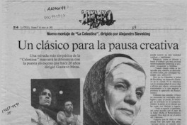 Un clásico para la pausa creativa  [artículo] Jazmín Lolas.