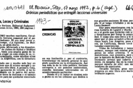 Artistas, locos y criminales  [artículo] H. P. V.