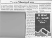 Valparaíso en la prosa  [artículo] Marino Muñoz Lagos.