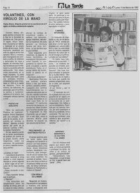 Volantines, con Virgilio de la mano