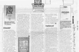 Tradición oral  [artículo] Carlos Olivárez.