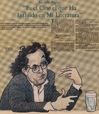 "Es el cine el que ha influido en mi literatura"