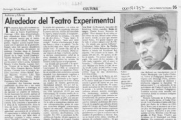 Alrededor del Teatro Experimental  [artículo] Filebo.