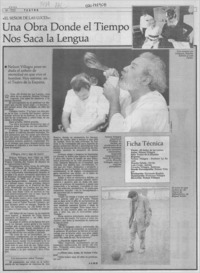 Una obra donde el tiempo nos saca la lengua