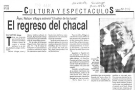 El regreso del chacal  [artículo] Willy Nikiforos.