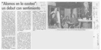 "Alamos en la azotea", un debut con sentimiento  [artículo].