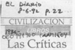 Las Críticas de Valente  [artículo].