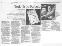 Todo es lo soñado