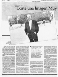 Miguel Littin, "Existe una imagen muy estereotipada de mí"  [artículo] Alberto Fuguet [y] René Naranjo.