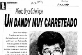 Un dandy muy carreteado  [artículo] Mili Rodríguez Villouta.