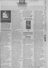 La televisión otra vez  [artículo] Carlos Olivárez.