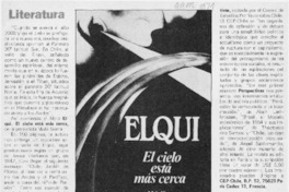 Elqui, el cielo está más cerca