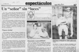 Un "señor" sin "luces"  [artículo] Italo Passalaqcua C.