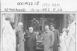 Se efectuaron funerales de Monseñor Fidel Araneda, Deán de la Catedral  [artículo].