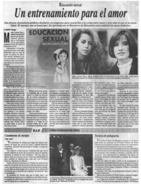 Un Entrenamiento para el amor