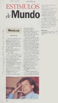 Oír su voz  [artículo].