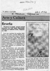 Reseña  [artículo].