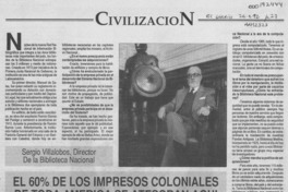 El 60% de los impresos coloniales de toda América se atesoran aquí